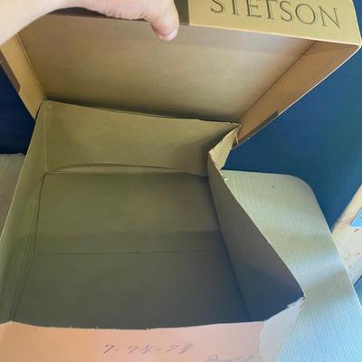 Vintage Stetson Hat Box