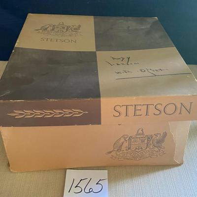 Vintage Stetson Hat Box