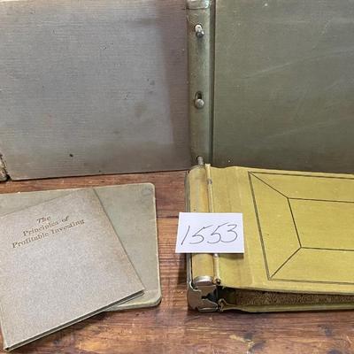 Ledger Books and Profitable Investing 1920s