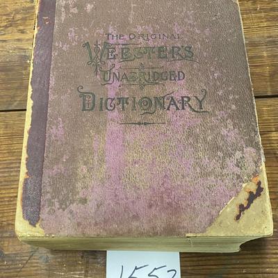 Vintage Webster Unbridged Dictionary