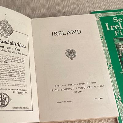 Vintage Ireland Tourist Guides
