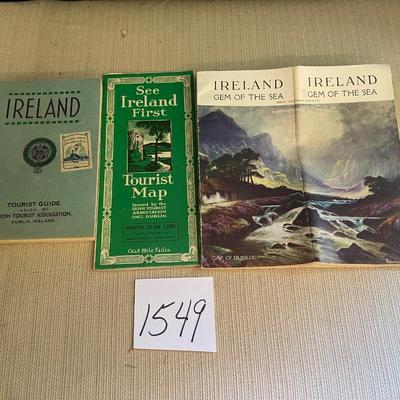 Vintage Ireland Tourist Guides