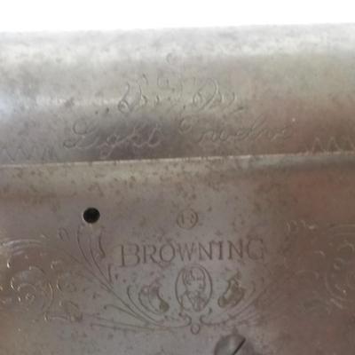 Browning 12 gauge lite shot gun, /est. $250 to $500.