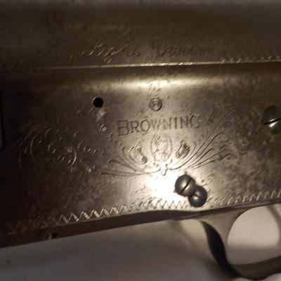 Browning 12 gauge lite shot gun, /est. $250 to $500.