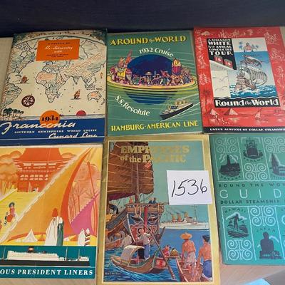 1930s Cruise Books
