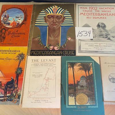 1930s Mediterranean Cruises