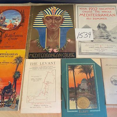 1930s Mediterranean Cruises