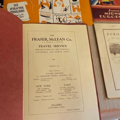 Vintage Travels in Europe