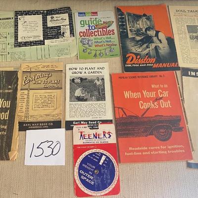 Vintage Household Informations