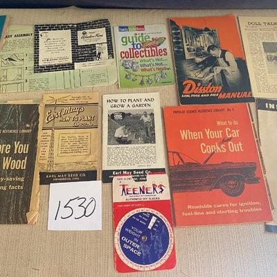 Vintage Household Informations