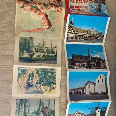 1947 Pasadena Tournament Of Roses Postcards
