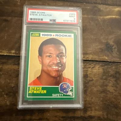 1989 Score - #263 Steve Atwater (RC)