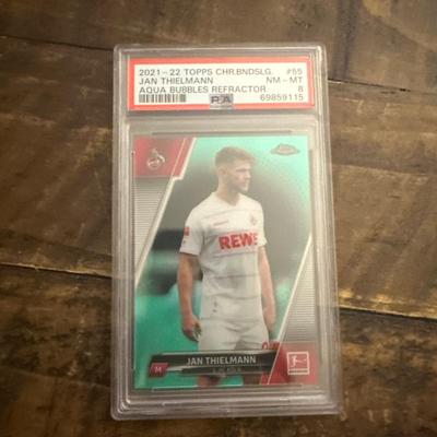 2021  -2022  Topps Jam Thielmann Refractor