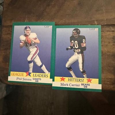 1991 Fleer NFL League Leaders