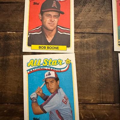 1989 TOPPS BASEBALL 1988 ALL-STAR TEAM