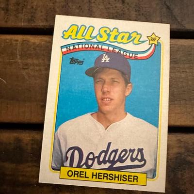 1989 TOPPS BASEBALL 1988 ALL-STAR TEAM