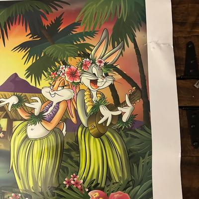 Looney  Tunes Hawaiian Print