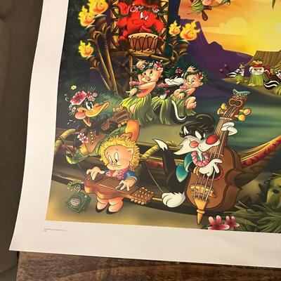 Looney  Tunes Hawaiian Print