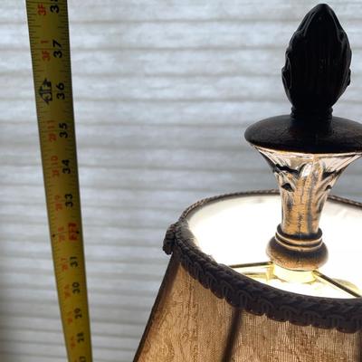 Decorative Table Lamp w/ Beaded Shade