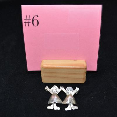 LilyWorks EFS Sterling Silver Children Pin 1.5" 7.5g