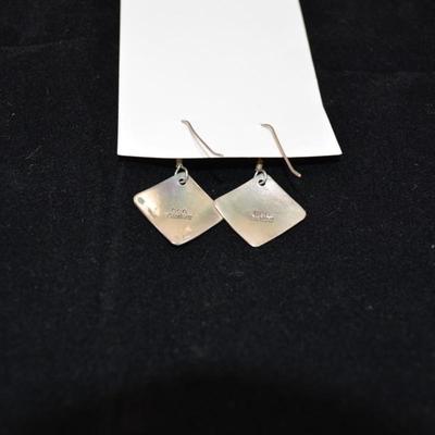 Dennis & Ruben Garcia Pueblo Native Earrings 3.2g