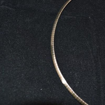 925 Sterling Omega Chain 16