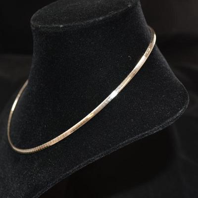 925 Sterling Omega Chain 16" 15.6g