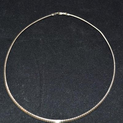 925 Sterling Omega Chain 16