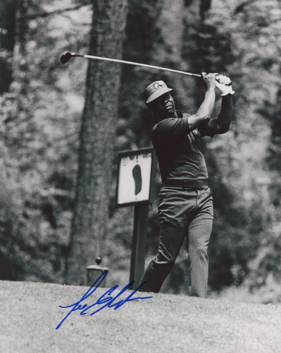 Lee Elder signed photo | EstateSales.org
