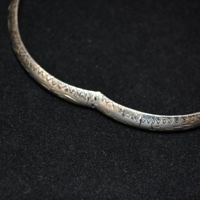 Vintage 925 Sterling Clasp Bracelet 8" 9.3g