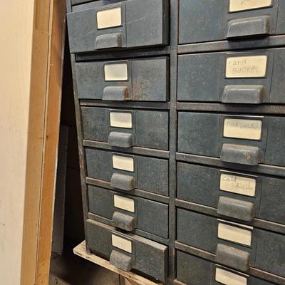 Metal 27 Drawer Storage Cabinet (WS-JS)