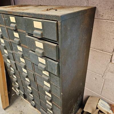 Metal 27 Drawer Storage Cabinet (WS-JS)