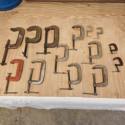 C-Clamps & Bar Clamps Assortment  (WS-JS)