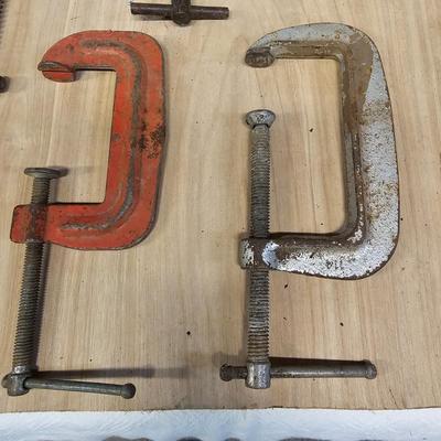 C-Clamps & Bar Clamps Assortment  (WS-JS)