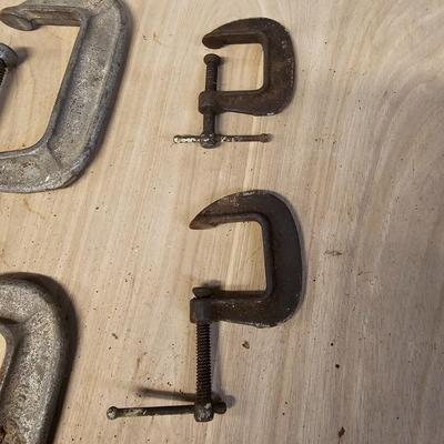 C-Clamps & Bar Clamps Assortment  (WS-JS)