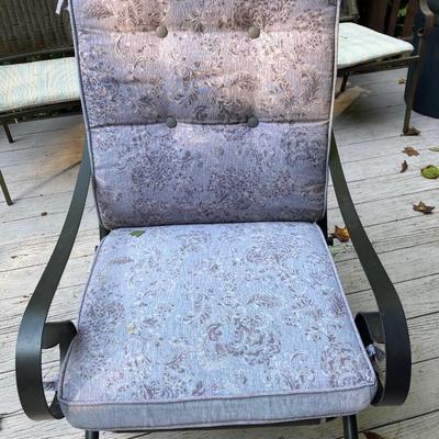 Patio Furniture w Chairs, Umbrella