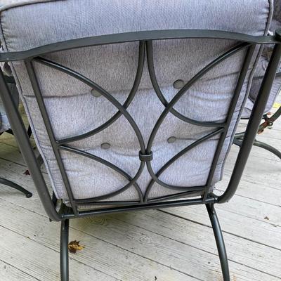 Patio Furniture w Chairs, Umbrella