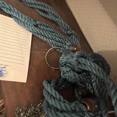 Plant Hanger, Basket, Landline Phone and Steel Wool