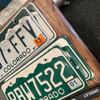 Colorado License Plates