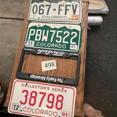 Colorado License Plates