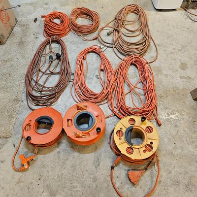 Nine 100' Extension Cords (WS-JS)