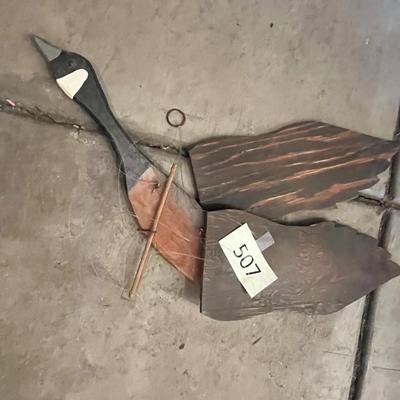 Hanging Goose Decor