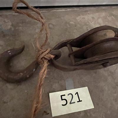 Antique Pulley