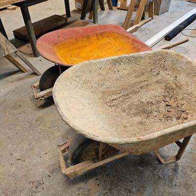 Pair of Steel Wheelbarrows (WS-JS)