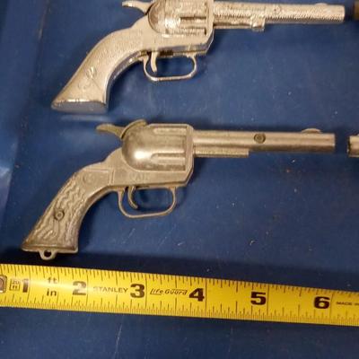 LOT 115 FOUR OLD TOY GUNS