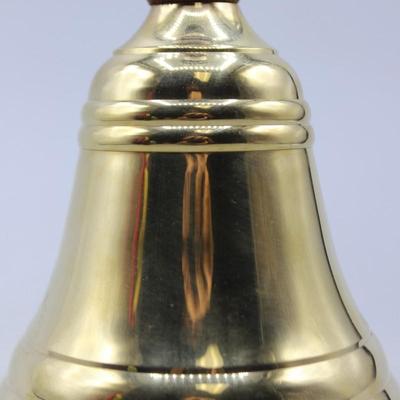 Medium Sized Metal Wood Loud Ringing Service Bell | EstateSales.org