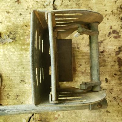 Two Galvanized Tubs and Mop Wringer (WS- KD)
