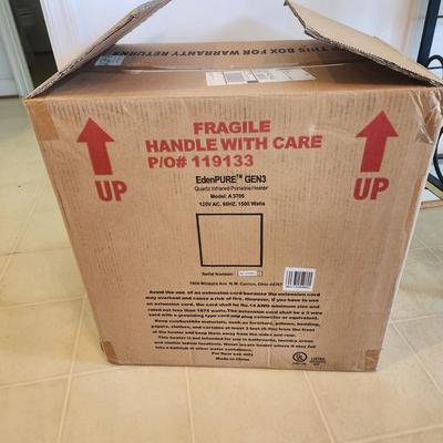 EdenPure GEN3 Quartz Infrared Portable Heater Tested Working