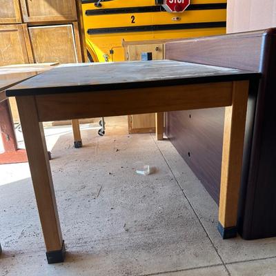 Black Top Table