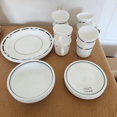 24 Pcs Corelle by Corning Zenith pattern